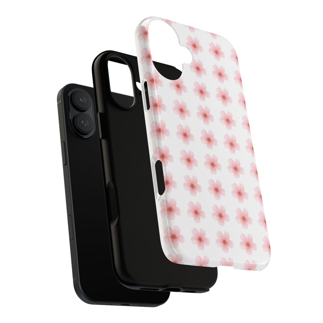 Cherry Blossom Tough Phone Case - Floral Design for Spring & Summer