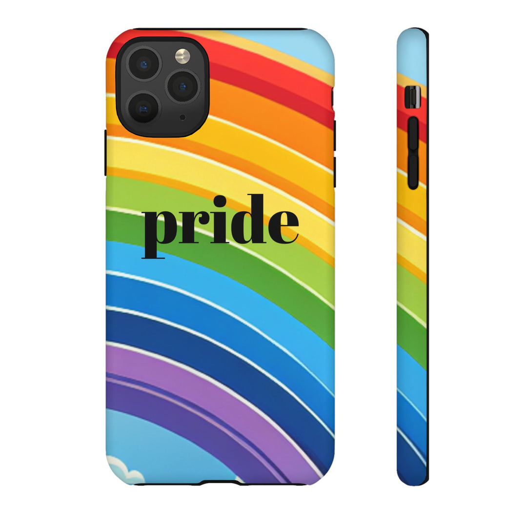 Pride Phone Case - Rainbow Gradient, LGBTQ+ Accessory, Colorful Phone Cover, Unique Gift for Pride Month, Phone Protection