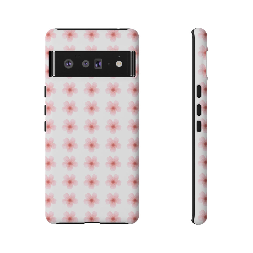 Cherry Blossom Tough Phone Case - Floral Design for Spring & Summer