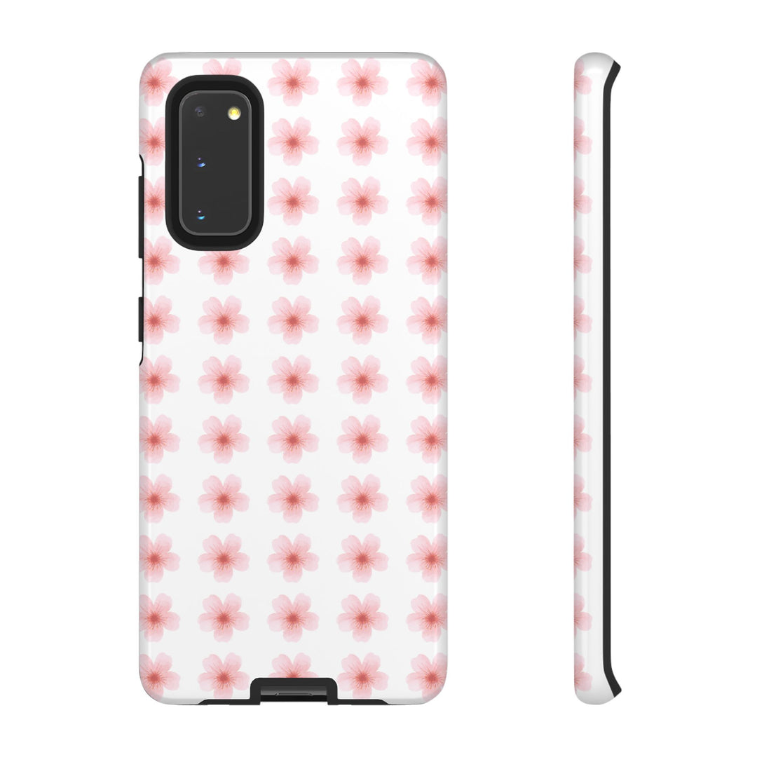 Cherry Blossom Tough Phone Case - Floral Design for Spring & Summer