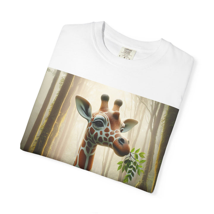 Playful Giraffe Unisex T-Shirt - Nature-Inspired Graphic Tee