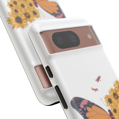 Butterfly & Sunflower Phone Case - "Secrets of Life" Design