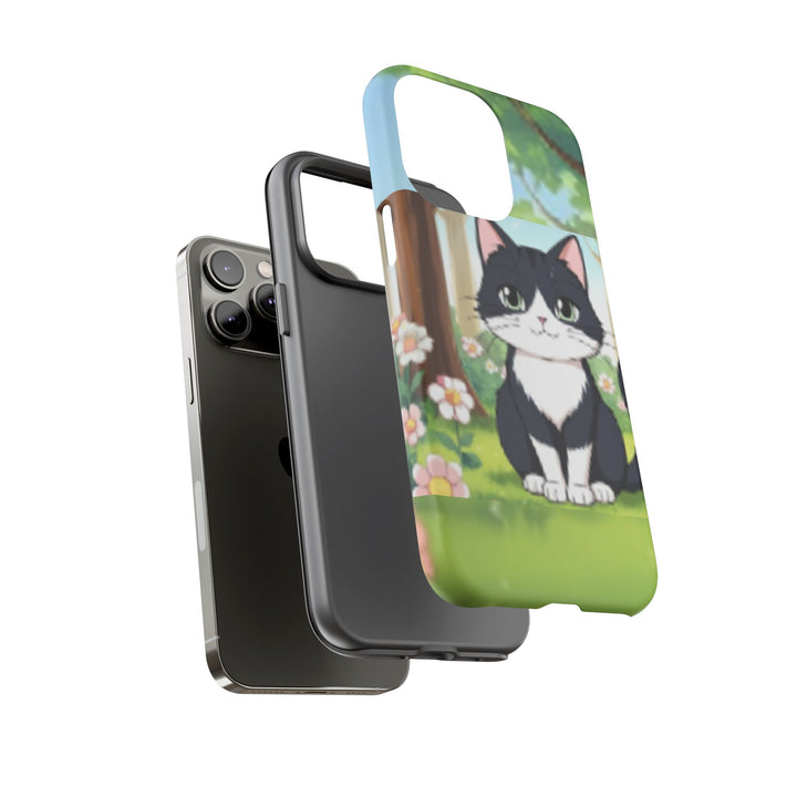 Cute Ai Cat Phone Case - Tough Cases for Animal Lovers