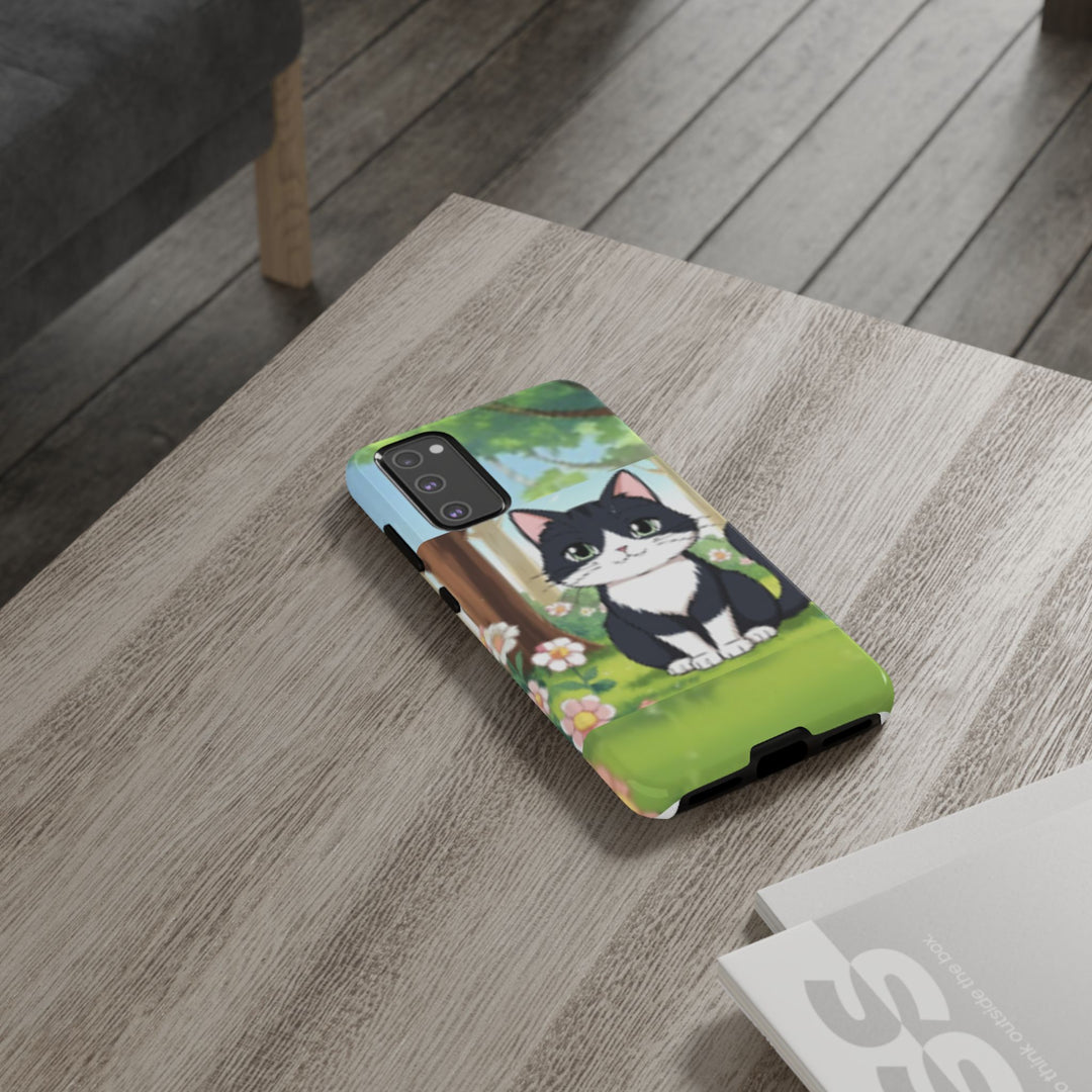 Cute Ai Cat Phone Case - Tough Cases for Animal Lovers
