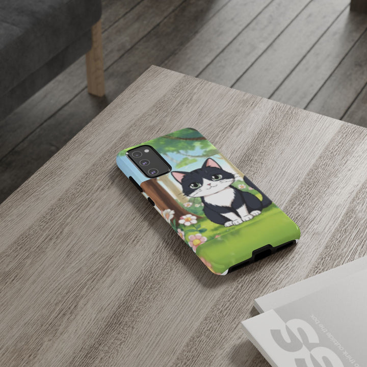 Cute Ai Cat Phone Case - Tough Cases for Animal Lovers