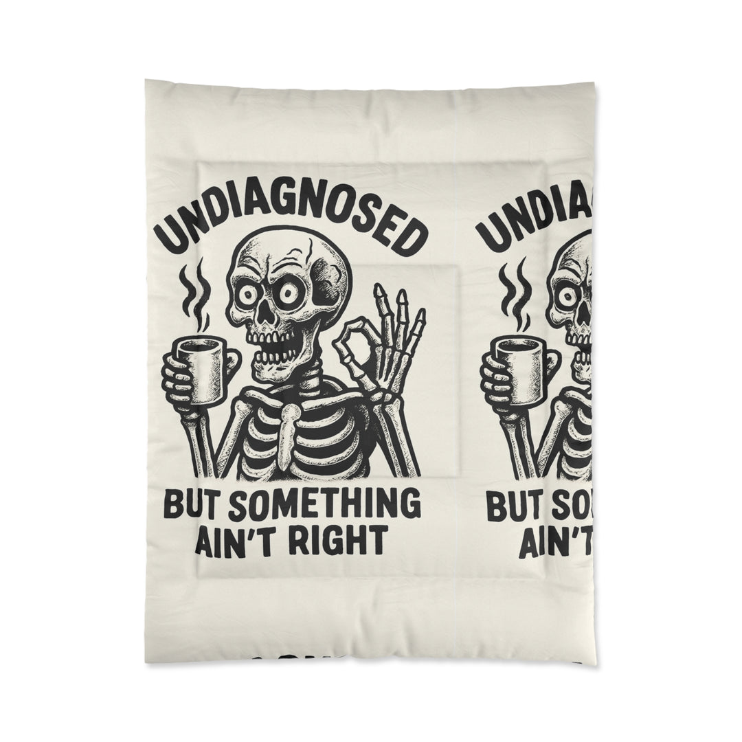 "Undiagnosed" Skeleton Comforter