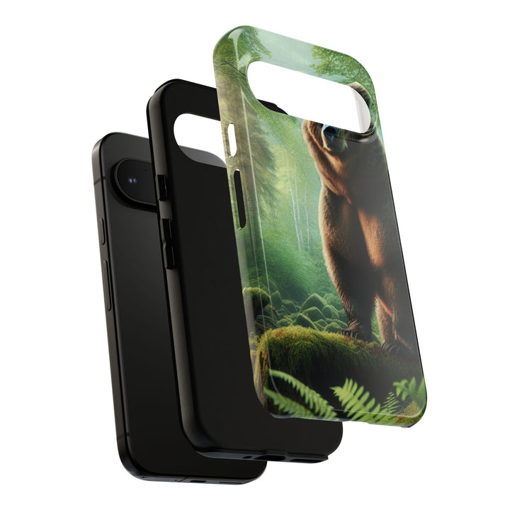 Wildlife Phone Case - Tough Bear Design for Nature Lovers