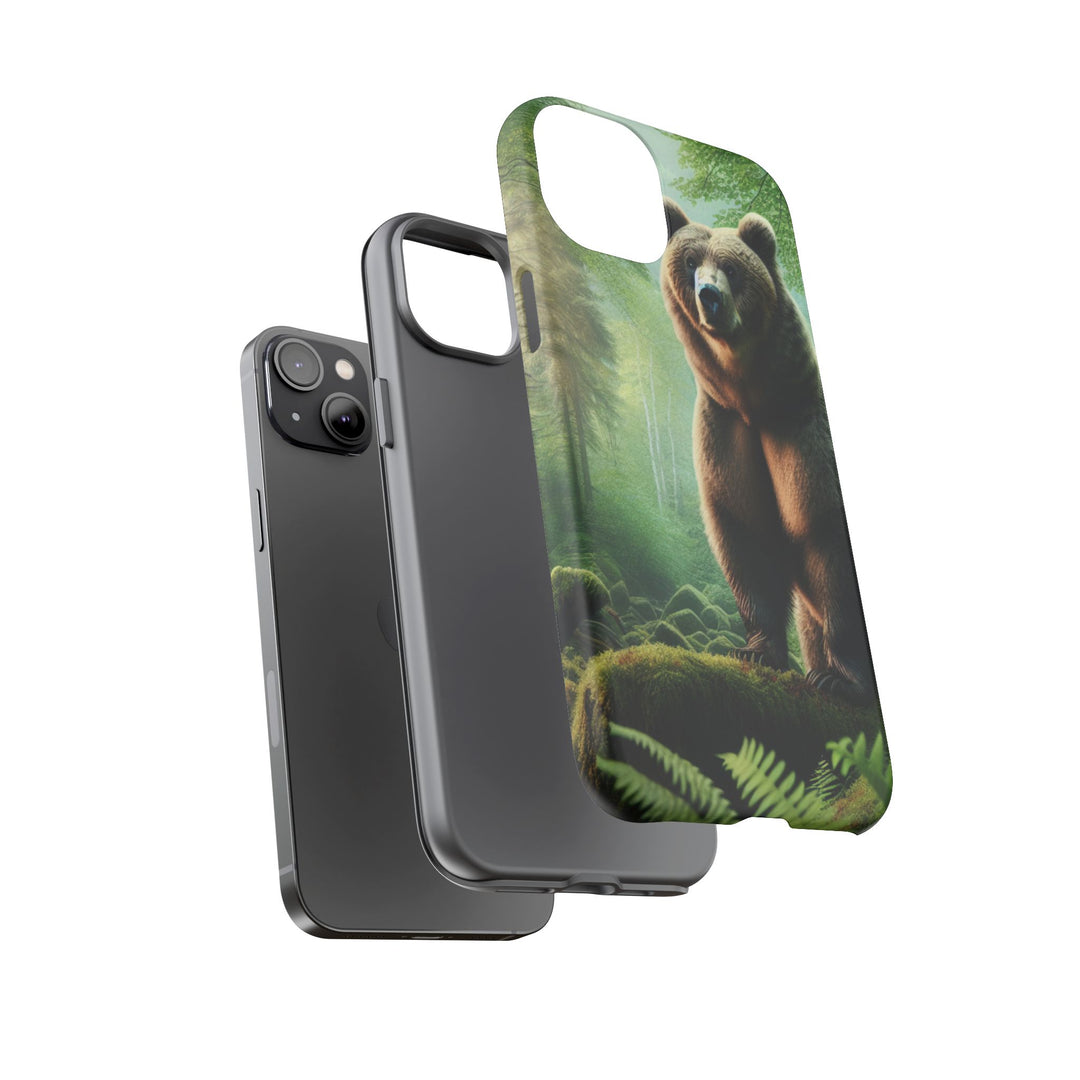 Wildlife Phone Case - Tough Bear Design for Nature Lovers