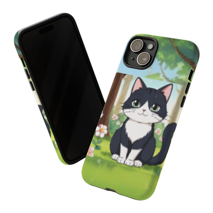 Cute Ai Cat Phone Case - Tough Cases for Animal Lovers