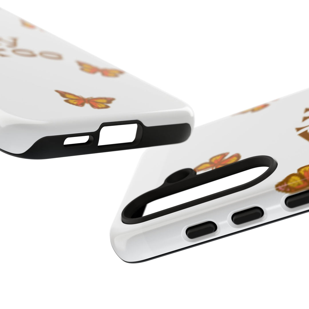 Stylish Phone Case | 'Fly Free' Butterfly Design | Unique Tough Cases