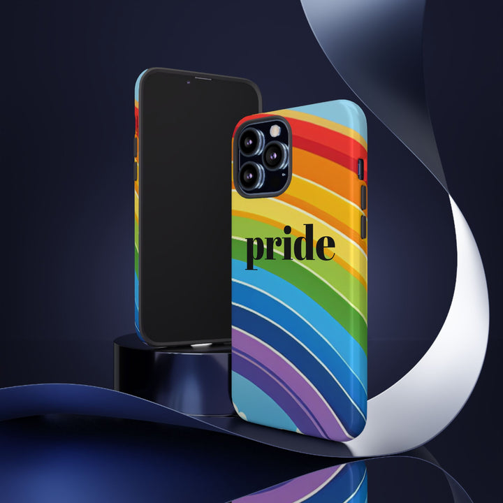 Pride Phone Case - Rainbow Gradient, LGBTQ+ Accessory, Colorful Phone Cover, Unique Gift for Pride Month, Phone Protection