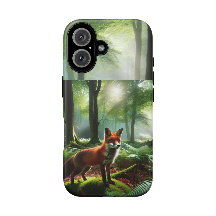 Nature-Inspired Tough Case with Fox Design