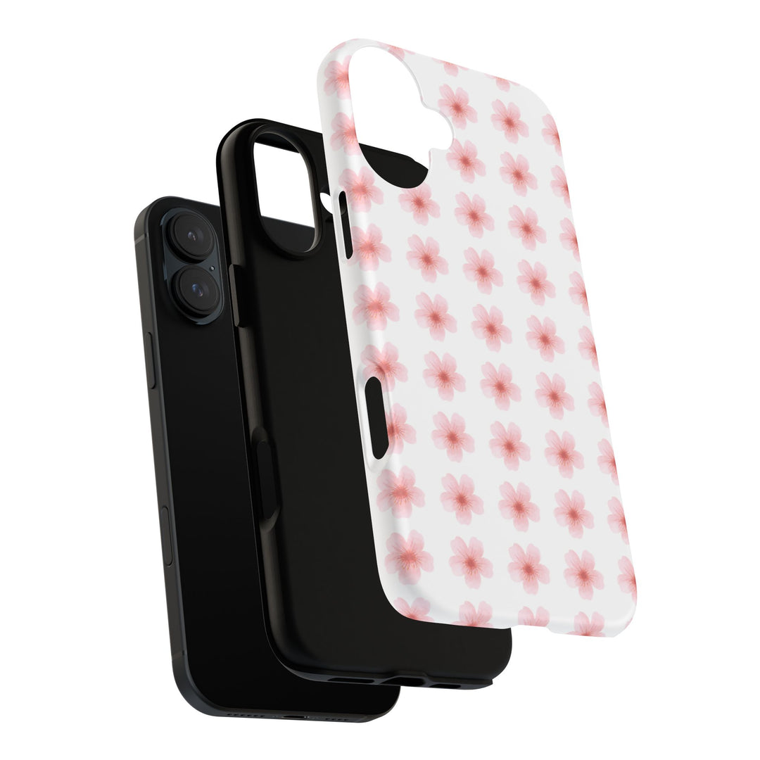 Cherry Blossom Tough Phone Case - Floral Design for Spring & Summer