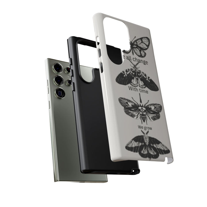 Inspirational Phone Case - We All Change With Time - Tough Cases for Nature Lovers