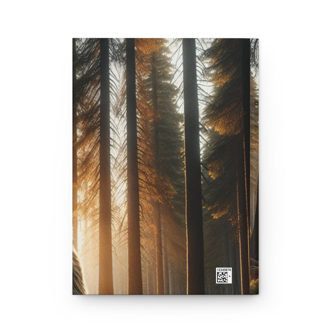 Majestic Bear Hardcover Journal - Nature Inspired Matte Notebook
