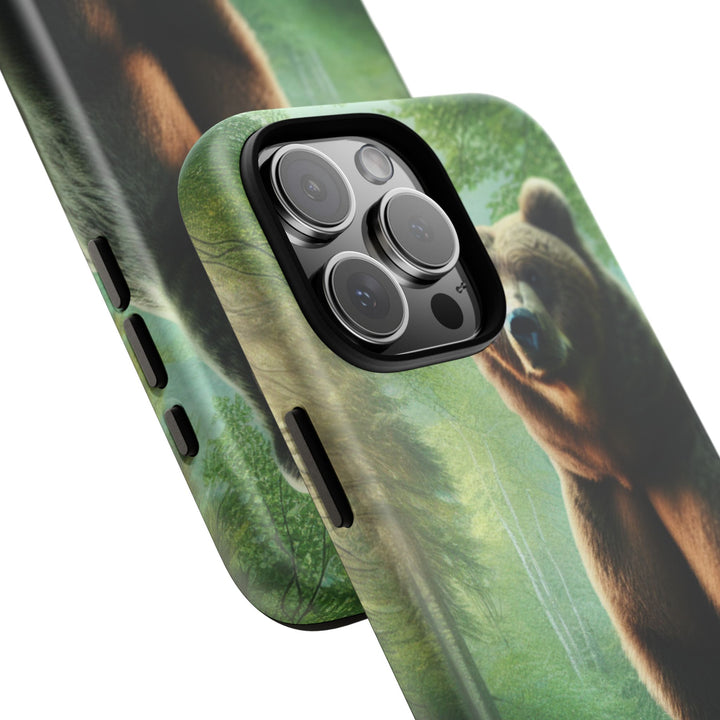Wildlife Phone Case - Tough Bear Design for Nature Lovers