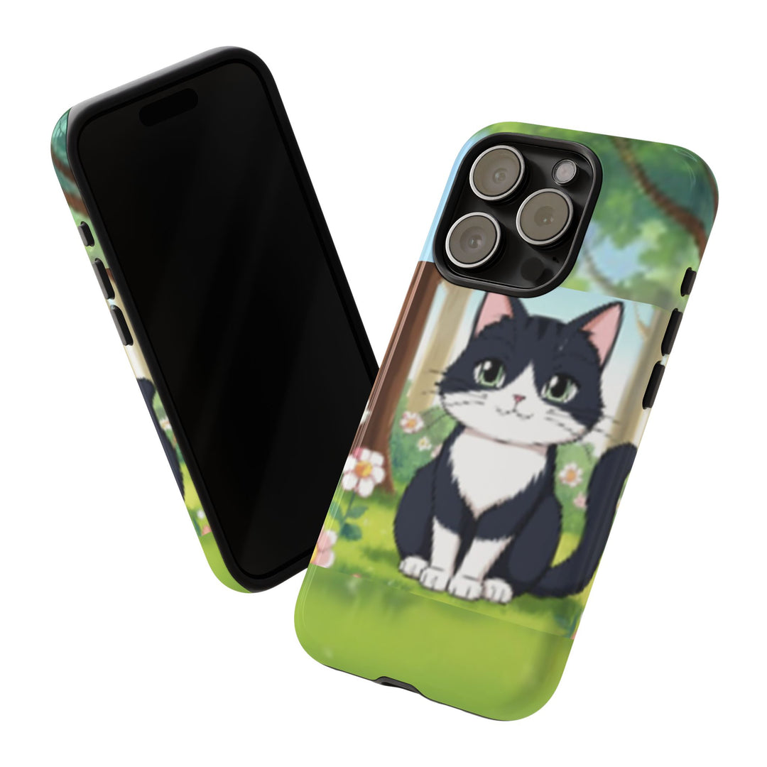 Cute Ai Cat Phone Case - Tough Cases for Animal Lovers