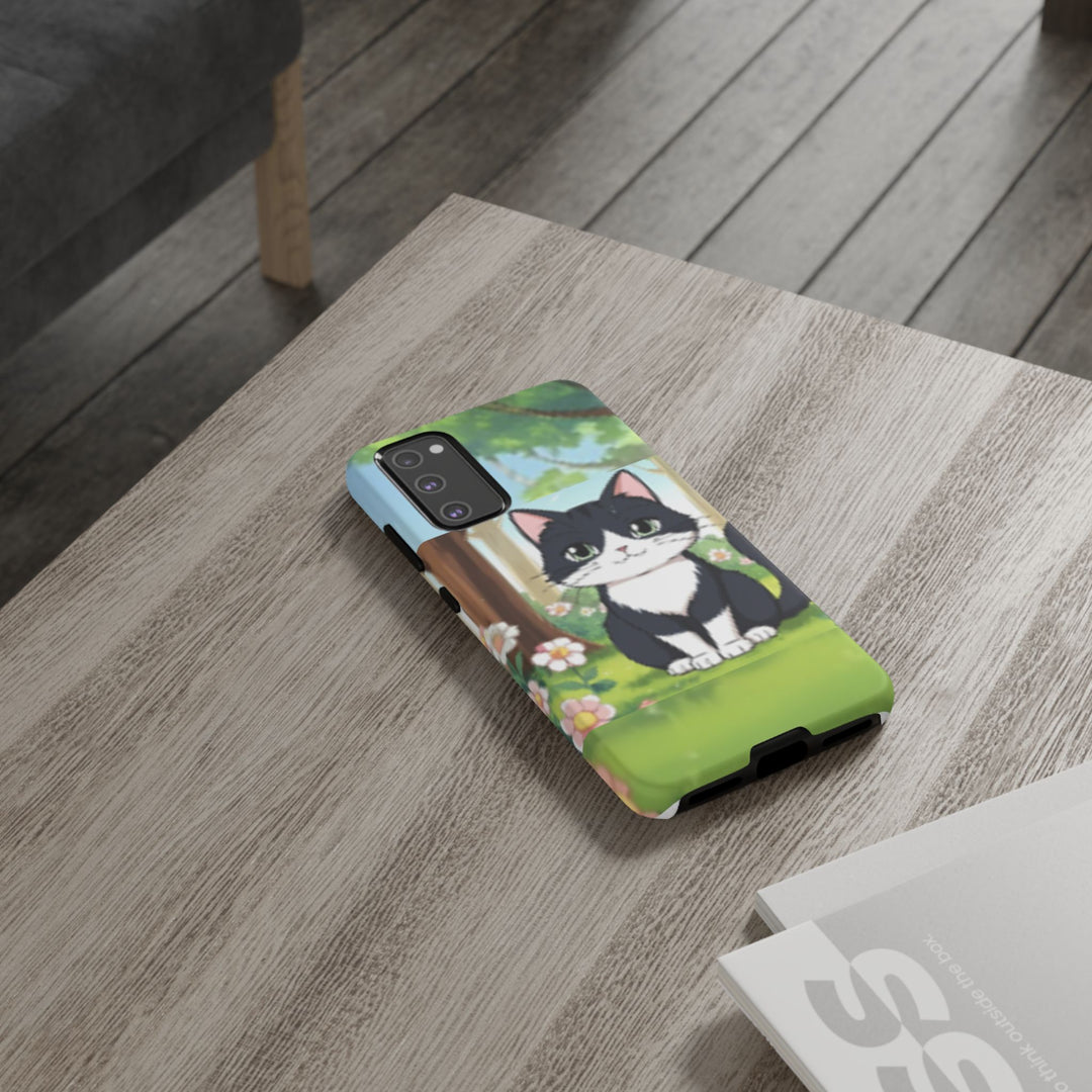 Cute Ai Cat Phone Case - Tough Cases for Animal Lovers