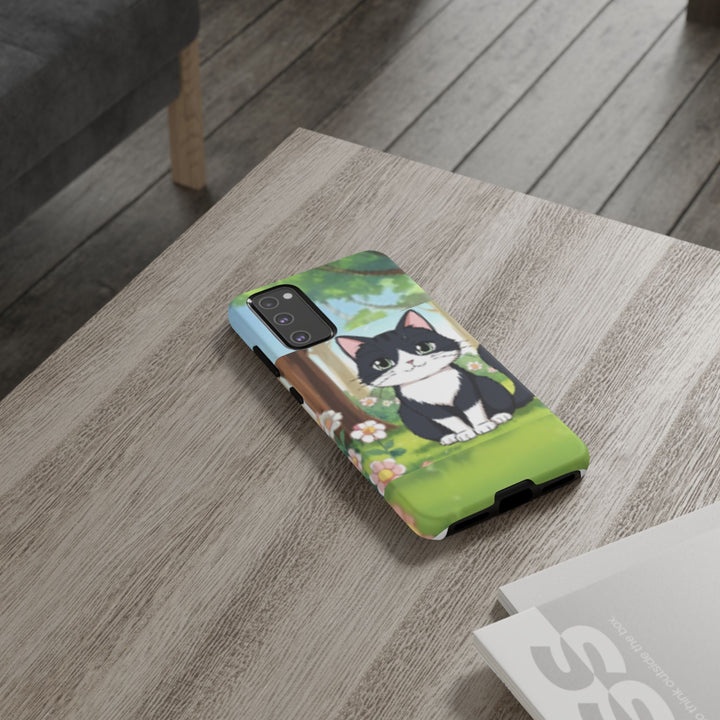 Cute Ai Cat Phone Case - Tough Cases for Animal Lovers