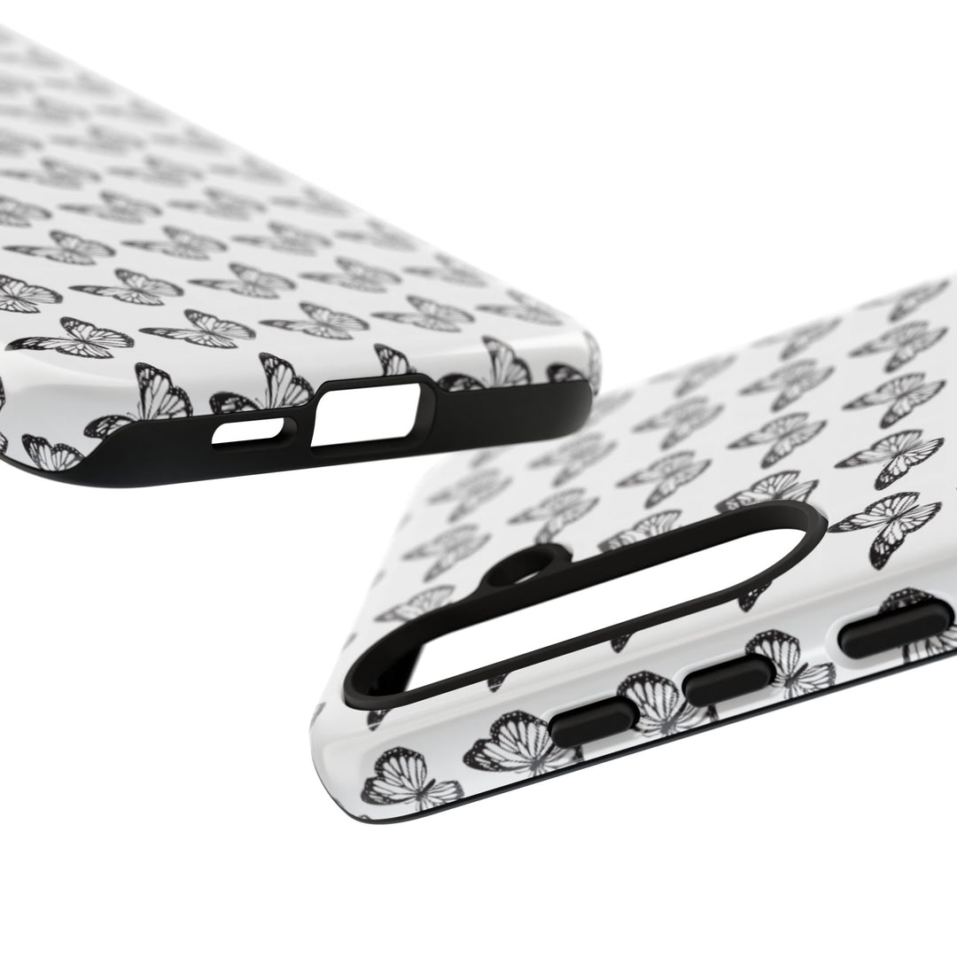 Butterfly Phone Case - Elegant Tough Case for Nature Lovers