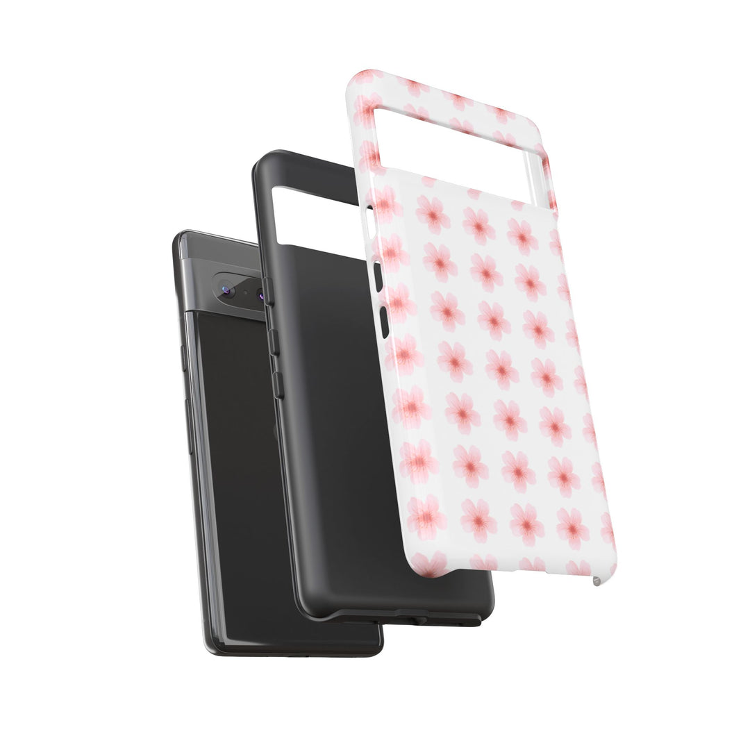 Cherry Blossom Tough Phone Case - Floral Design for Spring & Summer