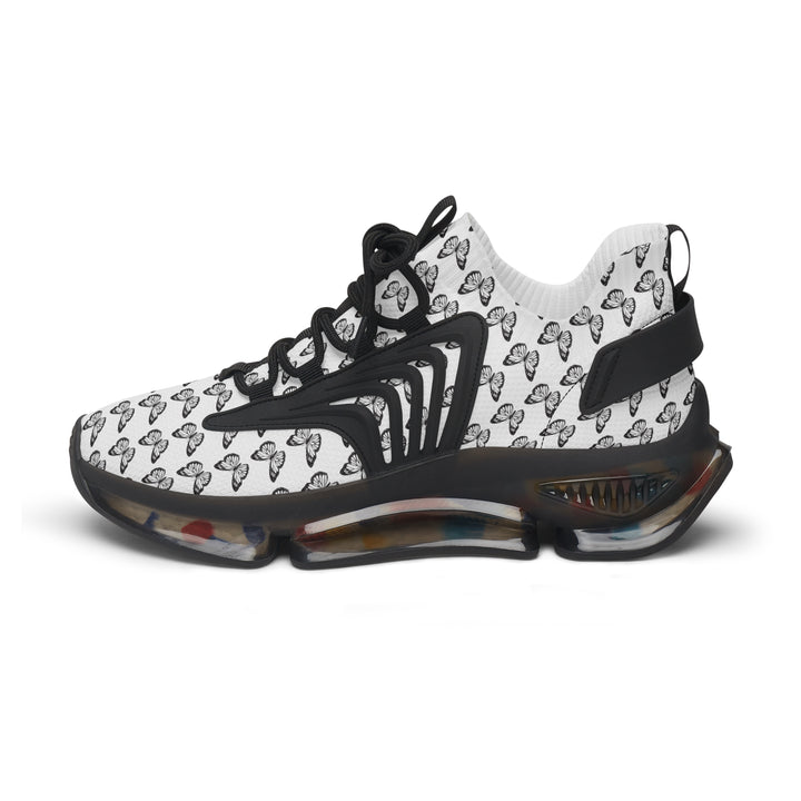 Butterfly Pattern Women's Mesh Sneakers - Lightweight and Stylish Athletic Shoes
