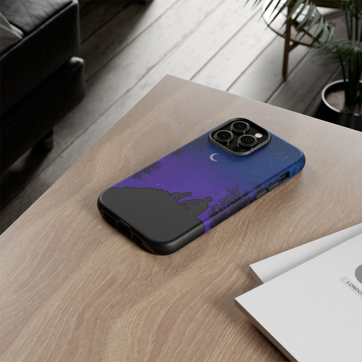 Starry Night Phone Case for Dog Lovers