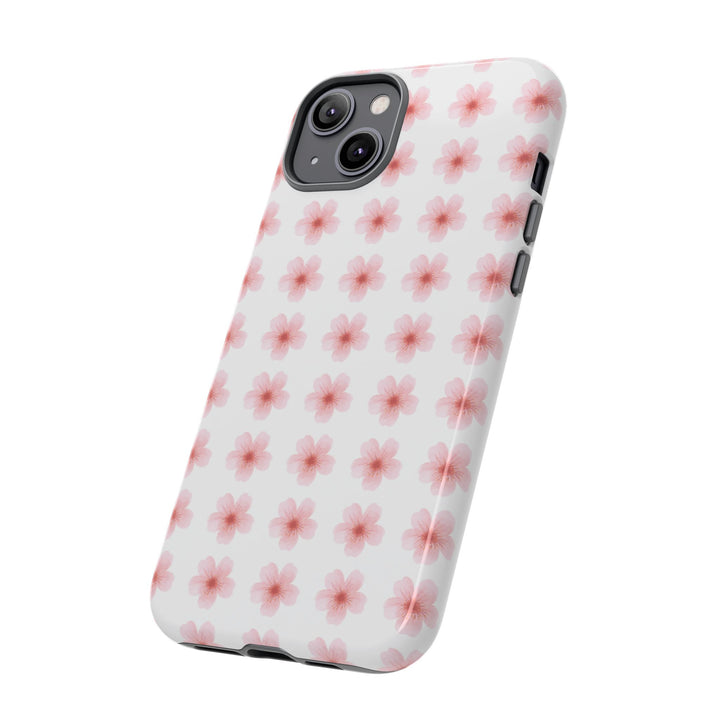 Cherry Blossom Tough Phone Case - Floral Design for Spring & Summer