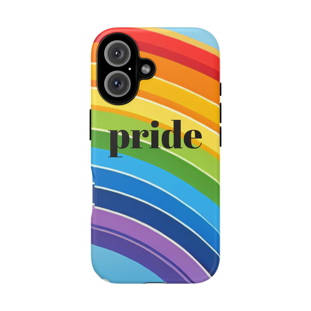Pride Phone Case - Rainbow Gradient, LGBTQ+ Accessory, Colorful Phone Cover, Unique Gift for Pride Month, Phone Protection