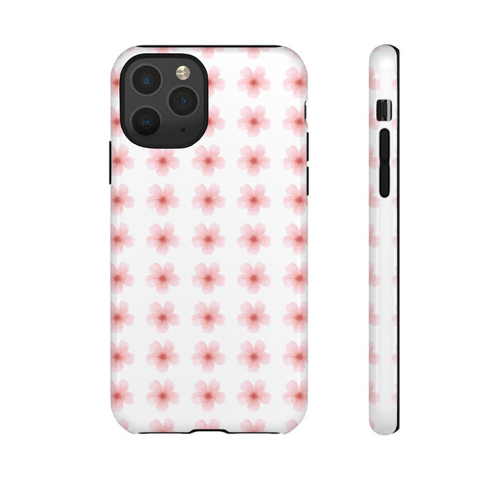 Cherry Blossom Tough Phone Case - Floral Design for Spring & Summer