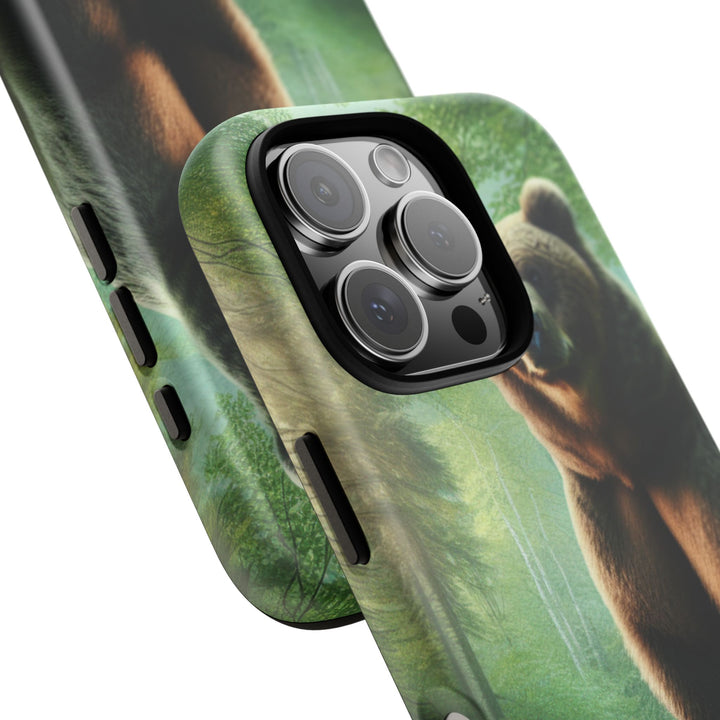 Wildlife Phone Case - Tough Bear Design for Nature Lovers