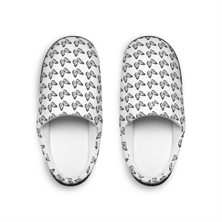 Cozy Butterfly Print Indoor Slippers for Women
