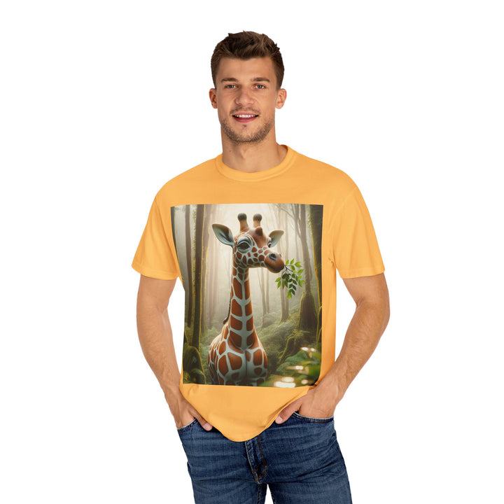 Playful Giraffe Unisex T-Shirt - Nature-Inspired Graphic Tee