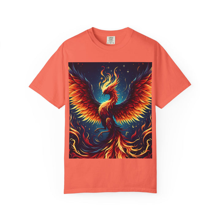 Phoenix Fire Unisex T-Shirt - Artistic Flame Design, Graphic Tee, Trendy Apparel, Gift for Art Lovers, Summer Fashion