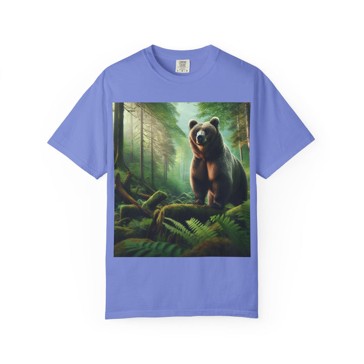 Nature-Inspired Unisex Bear Graphic Tee - Ideal for Outdoor Enthusiasts