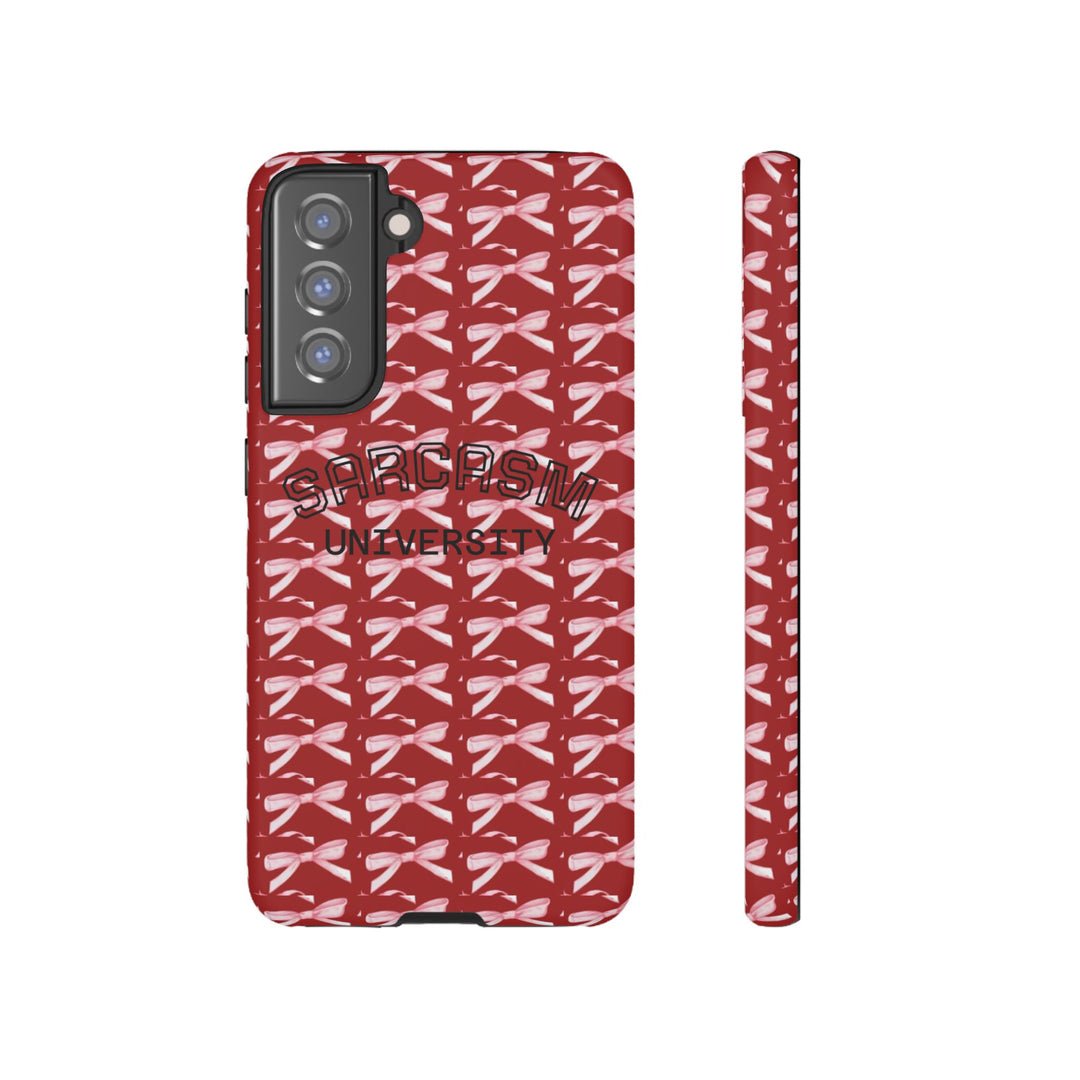 Sarcasm University Phone Case - Tough & Stylish Accessory for Sarcasm Lovers