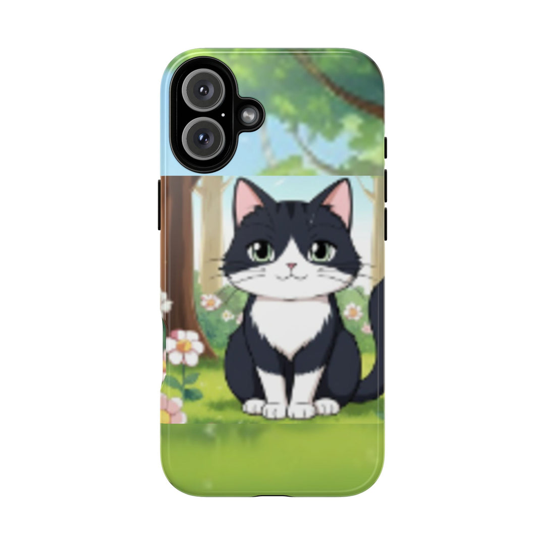 Cute Ai Cat Phone Case - Tough Cases for Animal Lovers