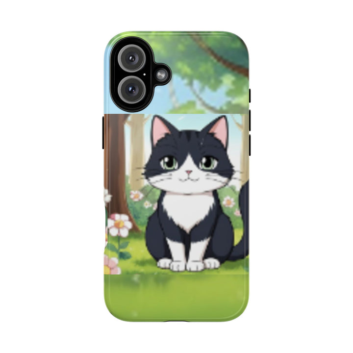 Cute Ai Cat Phone Case - Tough Cases for Animal Lovers