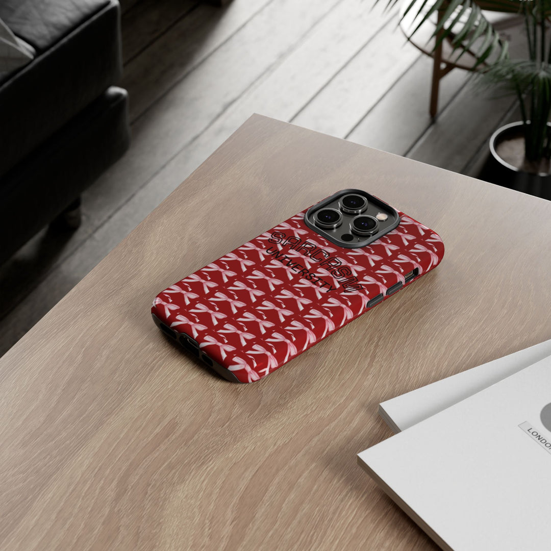 Sarcasm University Phone Case - Tough & Stylish Accessory for Sarcasm Lovers