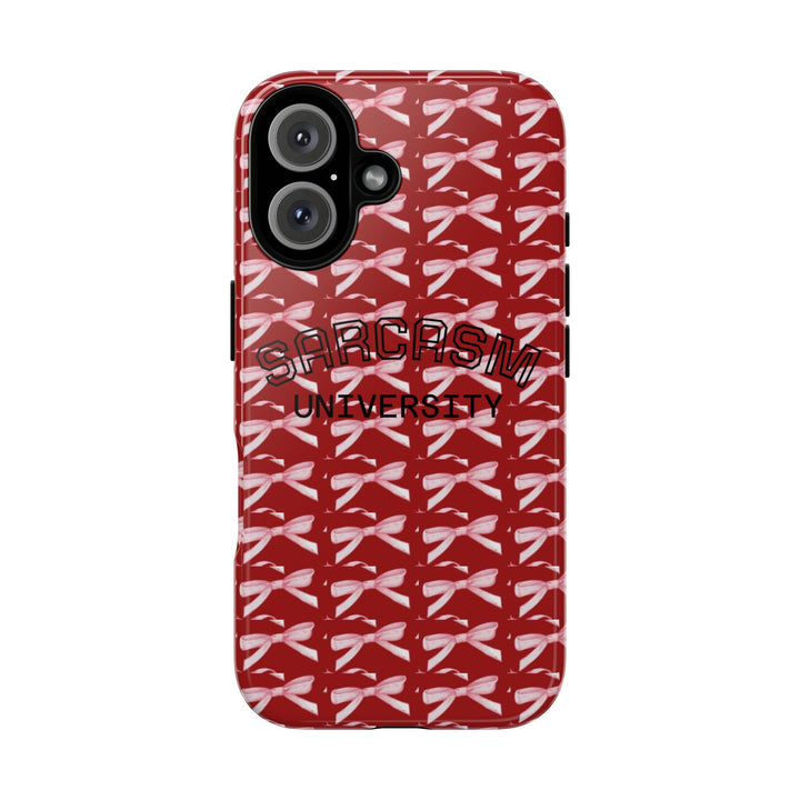 Sarcasm University Phone Case - Tough & Stylish Accessory for Sarcasm Lovers