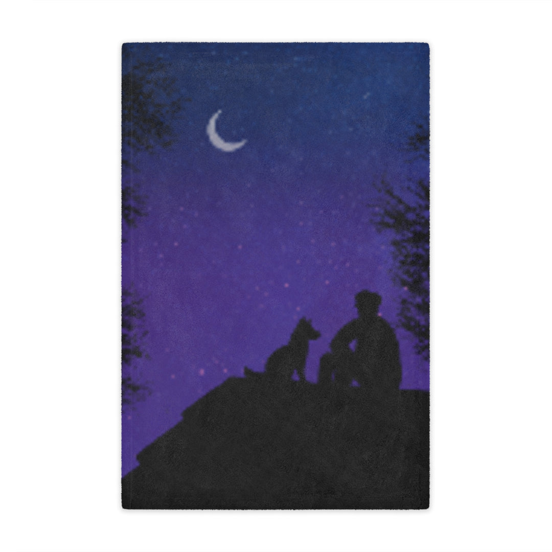 Cosmic Night Sky Minky Blanket for Cozy Moments