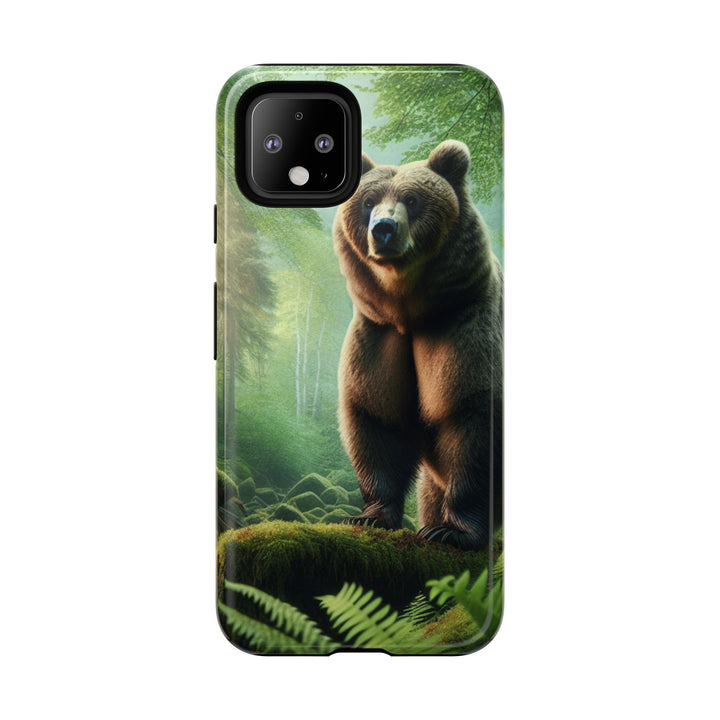 Wildlife Phone Case - Tough Bear Design for Nature Lovers