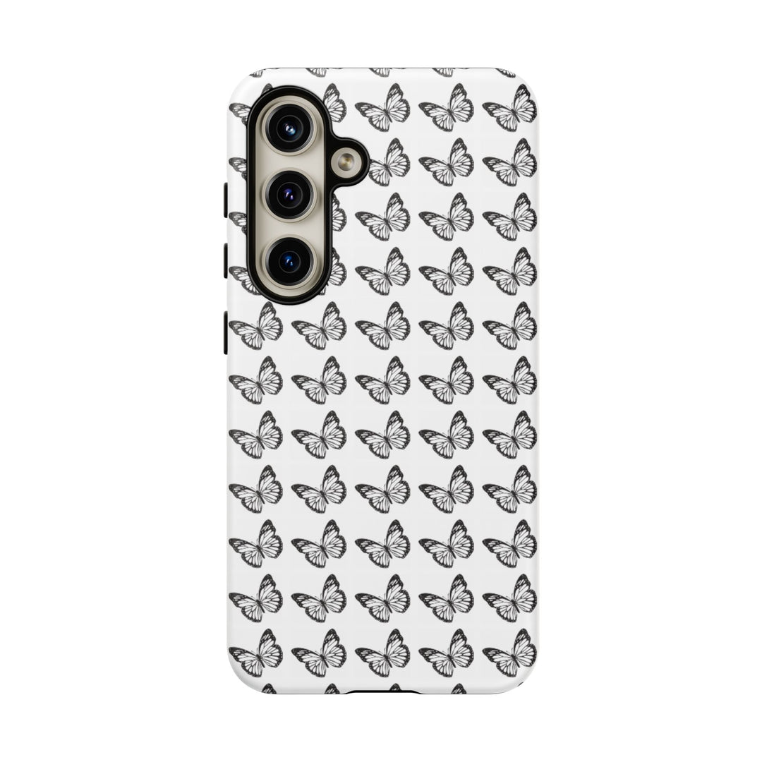 Butterfly Phone Case - Elegant Tough Case for Nature Lovers