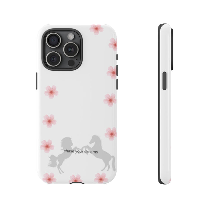 Chase Your Dreams Floral Phone Case