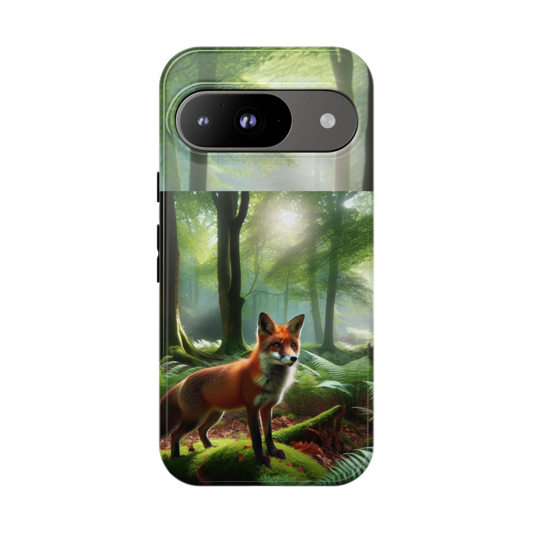 Nature-Inspired Tough Case with Fox Design