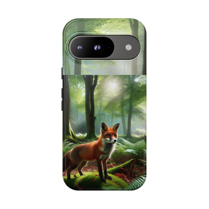 Nature-Inspired Tough Case with Fox Design