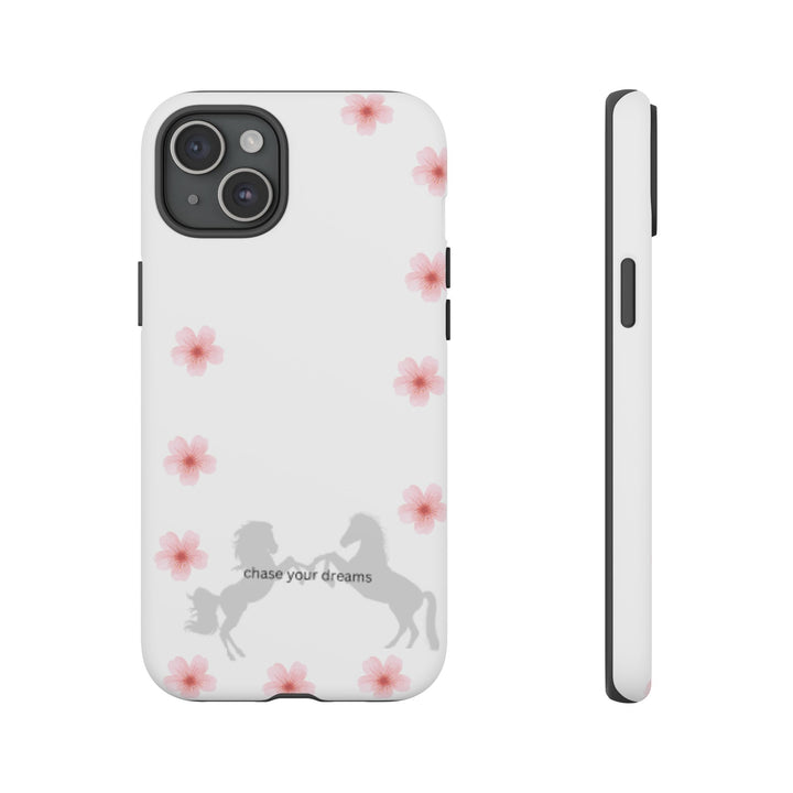 Chase Your Dreams Floral Phone Case
