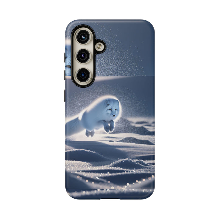 Cute Arctic Fox Phone Case – Tough Protective Cover for Animal Lovers