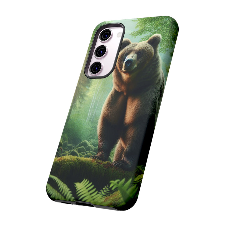 Wildlife Phone Case - Tough Bear Design for Nature Lovers