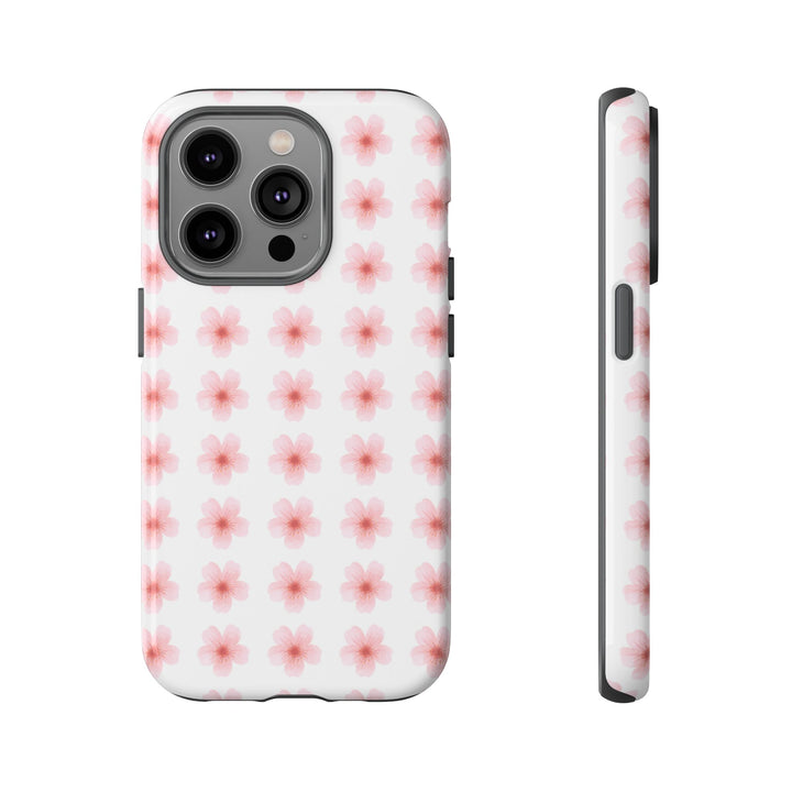 Cherry Blossom Tough Phone Case - Floral Design for Spring & Summer
